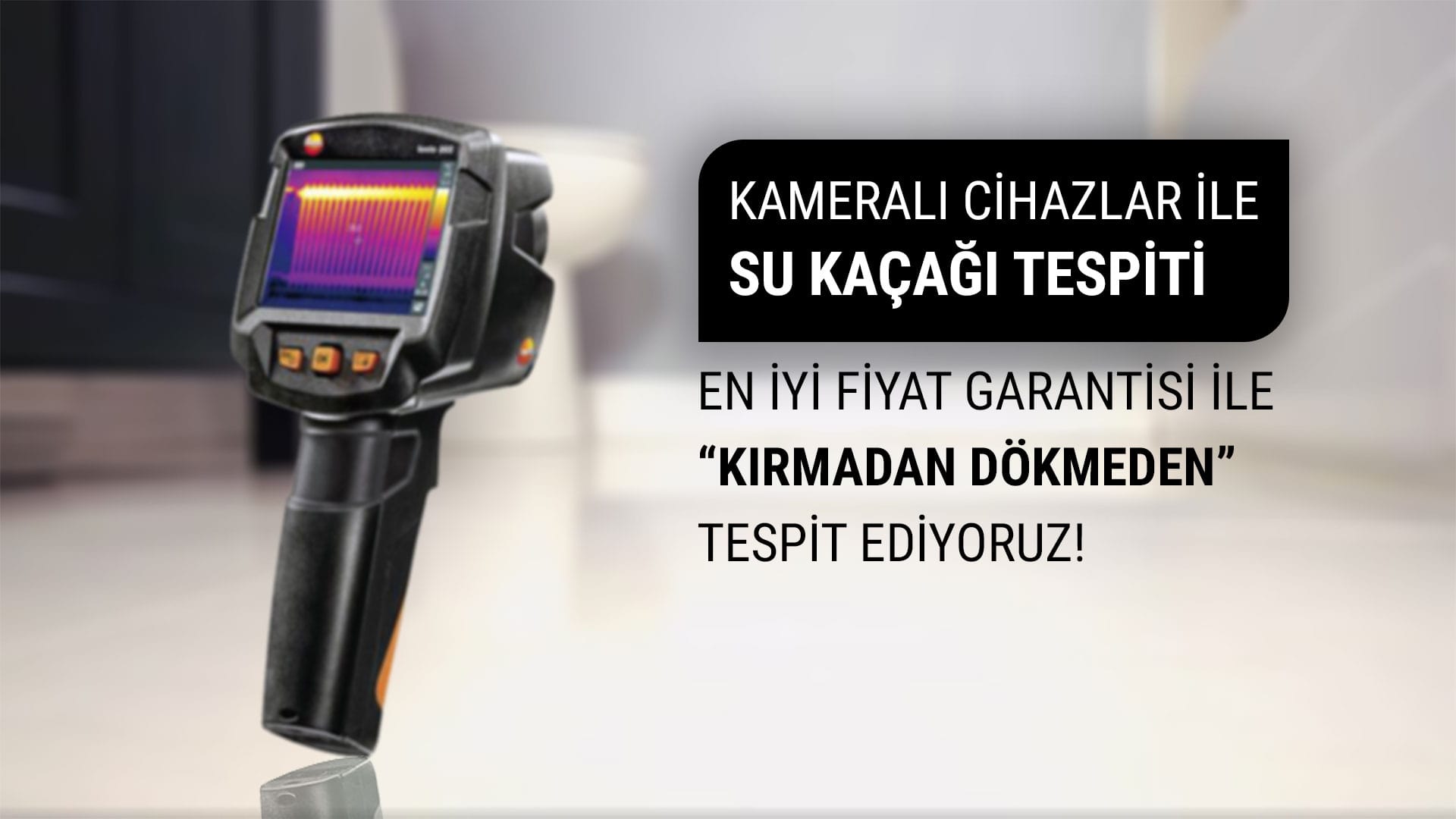 Gümüşhacıköy Su Kaçağı Tespiti